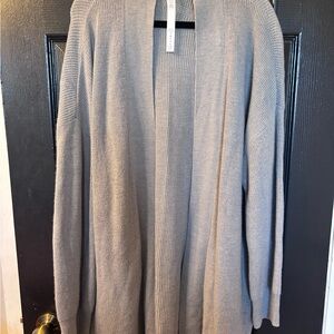 Lululemon Open-Front Women's Cardigan Sweater - Gray